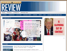 Tablet Screenshot of capoliticalreview.com